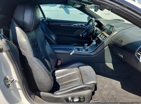 WBADZ2C06NCH07866 2022 BMW 8 SERIES White Вид задніх сидінь