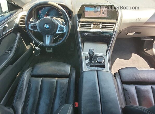 WBADZ2C06NCH07866 2022 BMW 8 SERIES White Вид панелі приладів