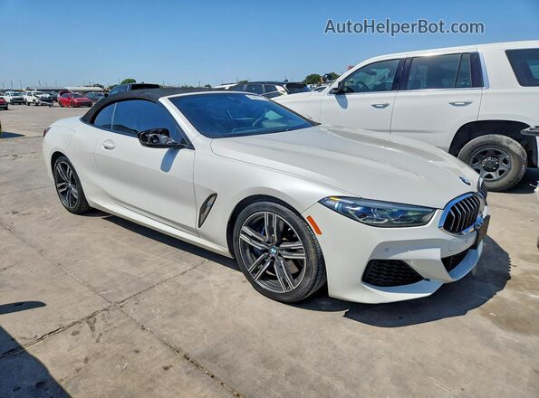 WBADZ2C06NCH07866 2022 BMW 8 SERIES White Передня права чверть