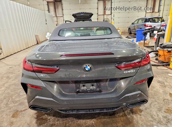 WBADZ4C01RCP56178 2024 BMW 8 SERIES Gray Հետևի տեսք
