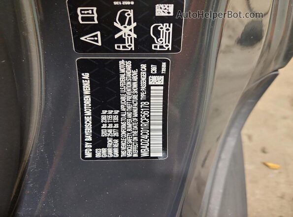 WBADZ4C01RCP56178 2024 BMW 8 SERIES Gray Շարժիչի բաժամունքի տեսք