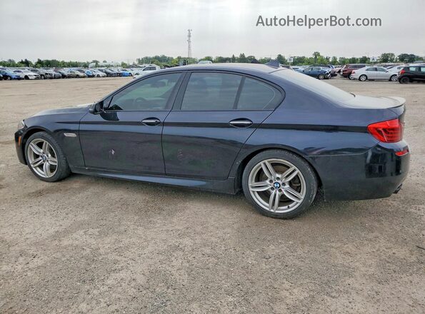 WBAFV3C52GD687745 2016 BMW 5 SERIES Blue Rear left