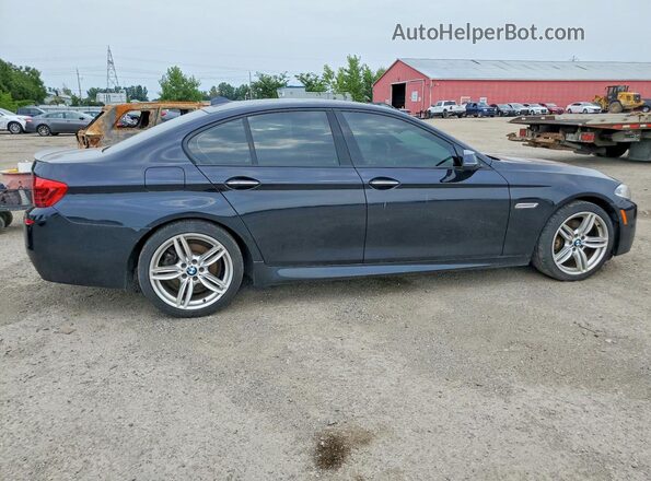 WBAFV3C52GD687745 2016 BMW 5 SERIES Blue Rear right
