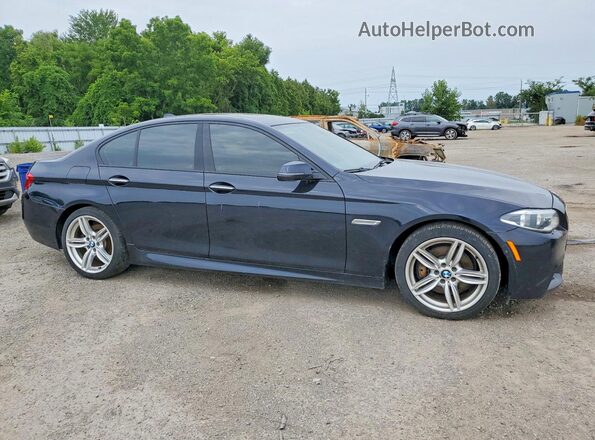 WBAFV3C52GD687745 2016 BMW 5 SERIES Blue Front right