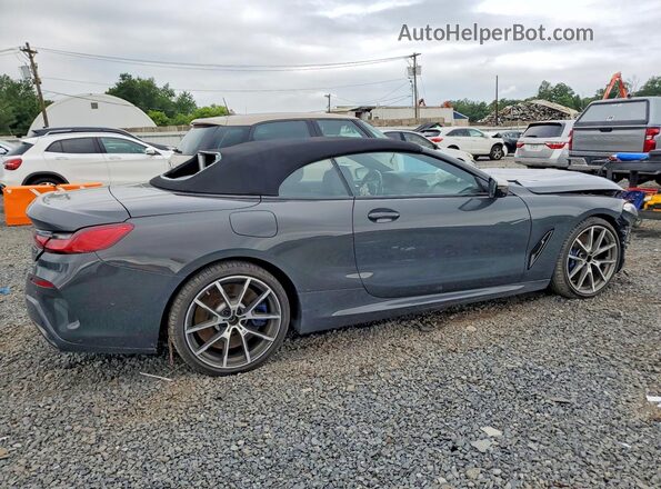 WBAFY4C06MCF24554 2021 BMW M8 Gray Задня права чверть