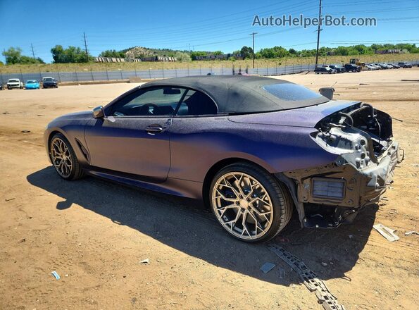 WBAFY4C51KBX39786 2019 BMW M8 Purple უკანა მარცხენა