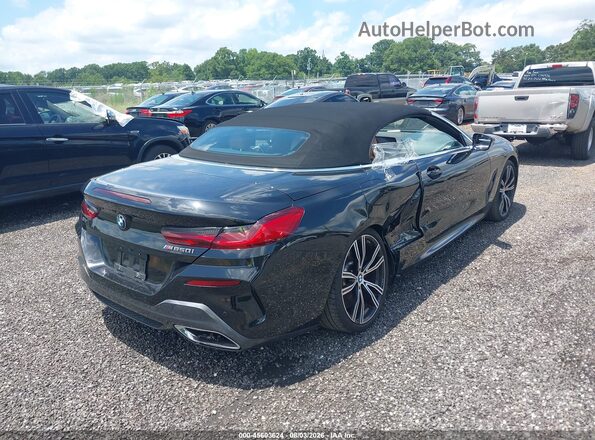 WBAFY4C5XKBX38930 2019 BMW M8 Black Задня права чверть