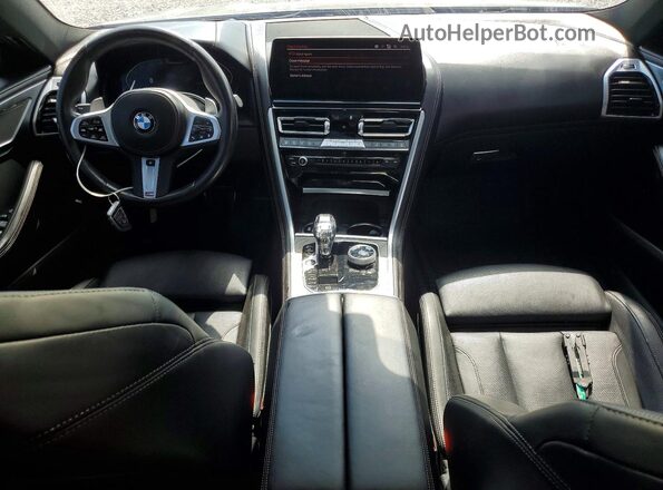 WBAGV2C04PCK30038 2023 BMW 8 SERIES Black Dashboard view