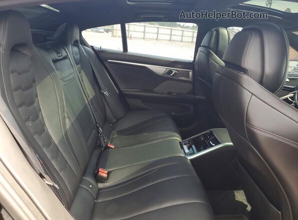 WBAGV2C04PCK30038 2023 BMW 8 SERIES Black Rear seats view