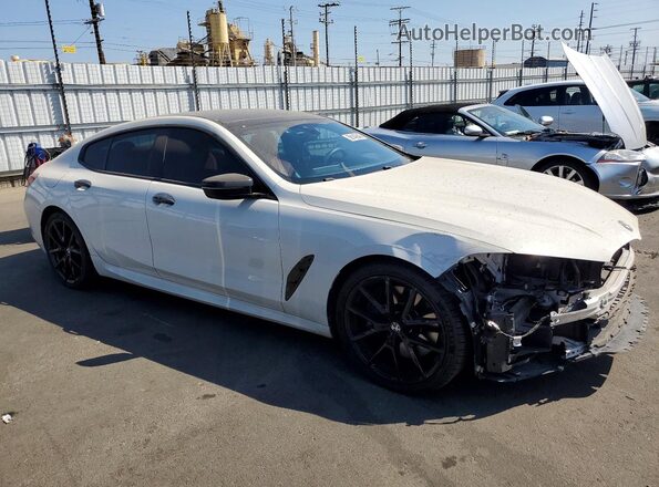 WBAGV2C09LCE08863 2020 BMW 8 SERIES White Передня права чверть