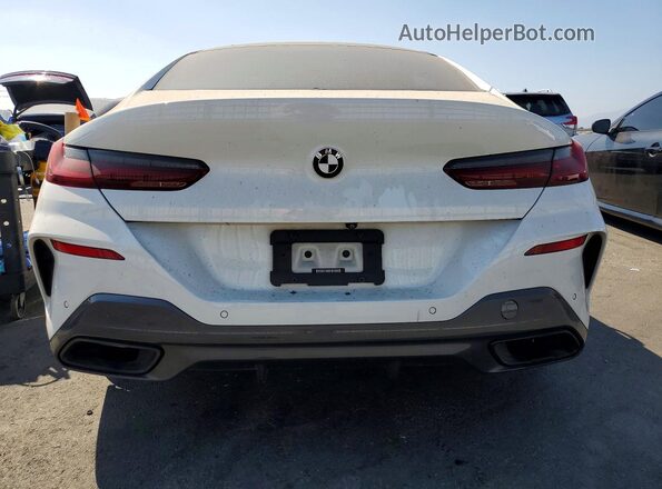 WBAGV2C09LCE08863 2020 BMW 8 SERIES White Вид ззаду