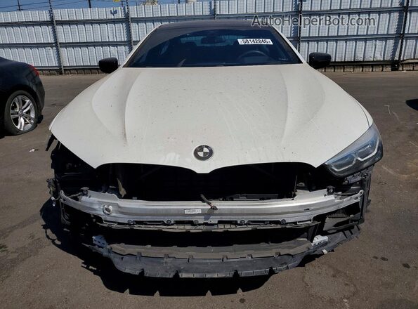 WBAGV2C09LCE08863 2020 BMW 8 SERIES White Вид спереду