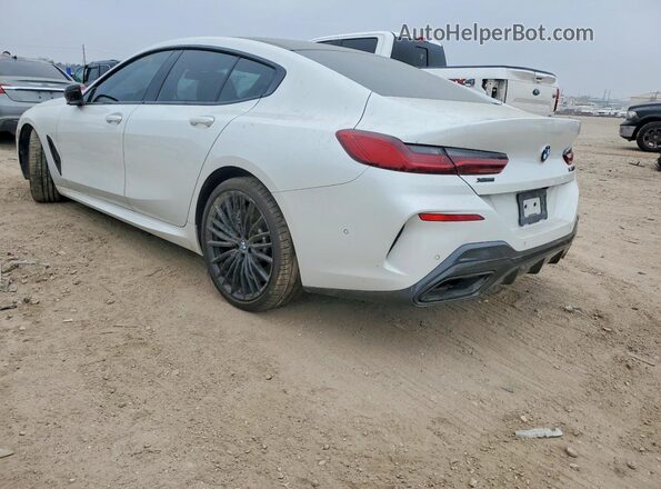 WBAGV8C01NCH27406 2022 BMW M8 White Задня ліва чверть