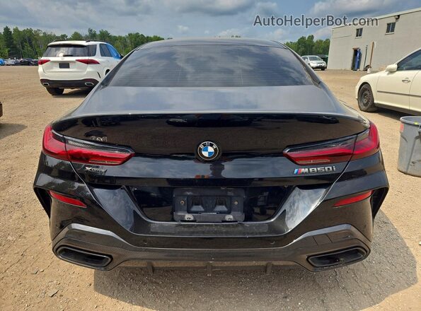 WBAGV8C04LCD43519 2020 BMW M8 Black Вид ззаду