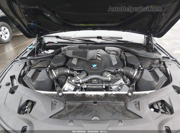 WBAGV8C06RCP91010 2024 BMW M8 Black Вид ззаду