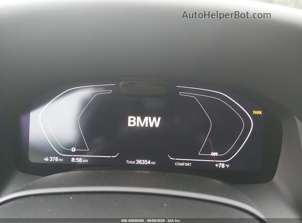 WBAGV8C06RCP91010 2024 BMW M8 Black Вид задніх сидінь