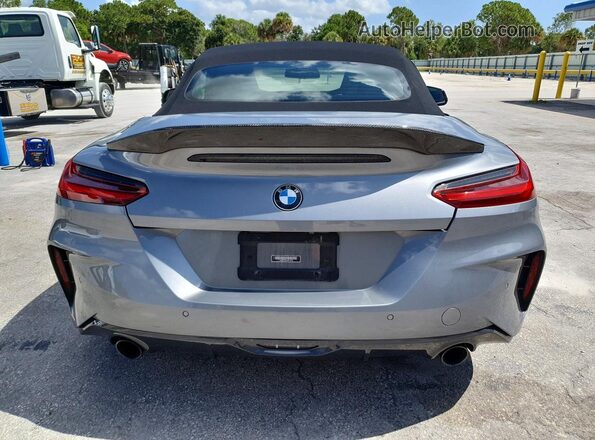 WBAHF3C03PWY12718 2023 BMW Z4 Gray Вид ззаду