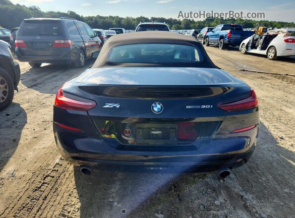 WBAHF3C06LWW68317 2020 BMW Z4 Черный Вид сзади