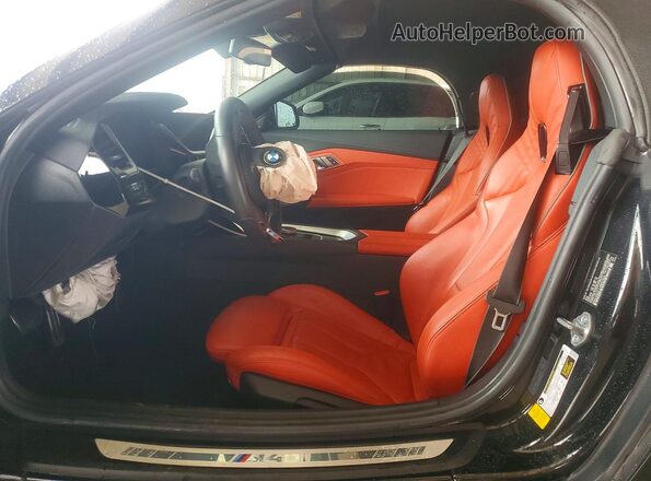 WBAHF9C01LWW37544 2020 BMW Z4 Black Front interior view