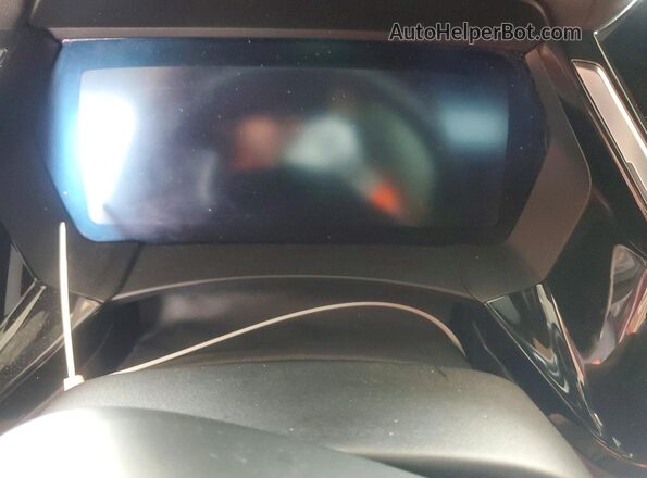 WBAHF9C01LWW37544 2020 BMW Z4 Black Instrument cluster view