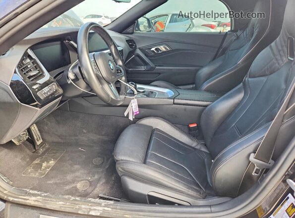WBAHF9C06LWW80843 2020 BMW Z4 Black Vista interior delantera