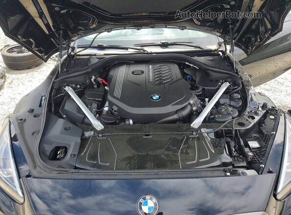 WBAHF9C07PWY24857 2023 BMW Z4 Black Rear interior view