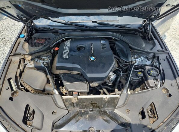 WBAJA5C30HG894389 2017 BMW 5 SERIES Silver Vista interior trasera