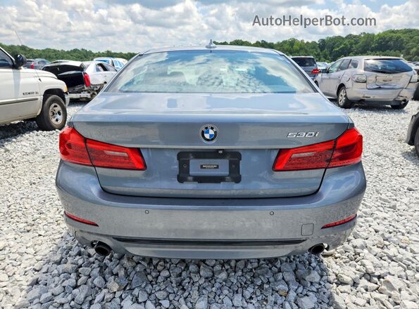 WBAJA5C30HG894389 2017 BMW 5 SERIES Silver Vista trasera