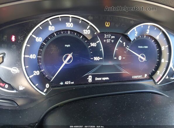 WBAJA5C31HG895843 2017 BMW 5 SERIES Black უკანა სავარძლების ხედი