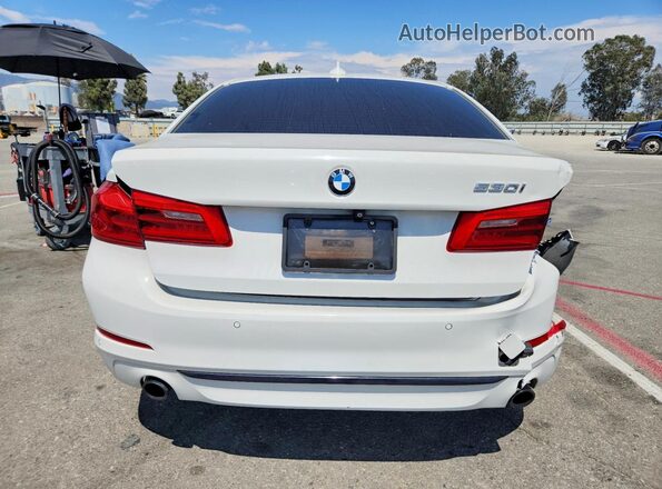 WBAJA5C32HG895463 2017 BMW 5 SERIES White Հետևի տեսք