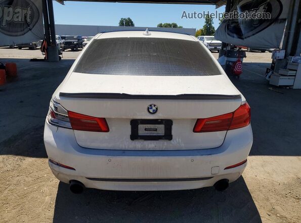 WBAJA5C32HG896693 2017 BMW 5 SERIES White უკანა ხედი