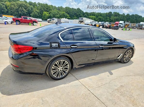 WBAJA5C32HG897455 2017 BMW 5 SERIES Черный Задняя правая четверть
