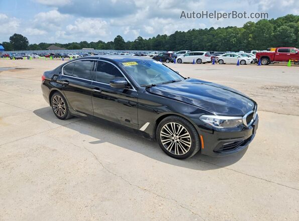 WBAJA5C32HG897455 2017 BMW 5 SERIES Черный Передняя правая четверть