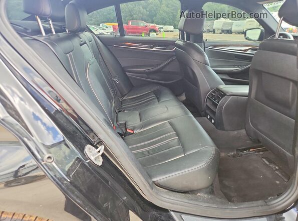 WBAJA5C32HG897455 2017 BMW 5 SERIES Черный Вид задних сидений