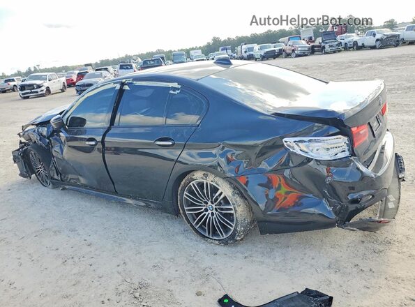 WBAJA5C33HG897870 2017 BMW 5 SERIES Black Rear left