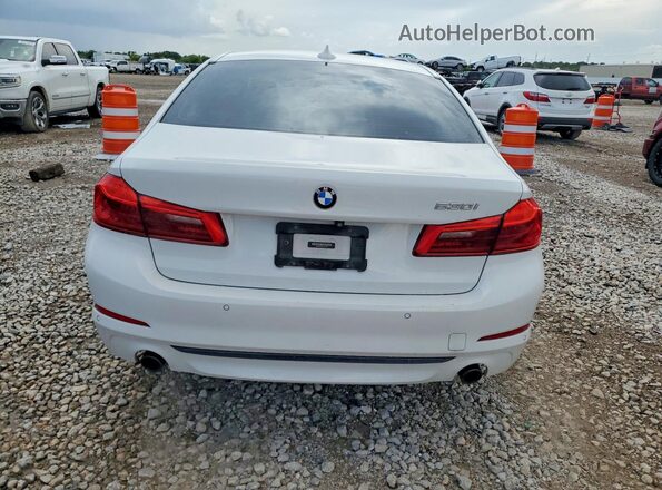 WBAJA5C34HG897909 2017 BMW 5 SERIES White უკანა ხედი