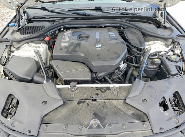 WBAJA5C34HG897909 2017 BMW 5 SERIES White უკანა სალონის ხედი