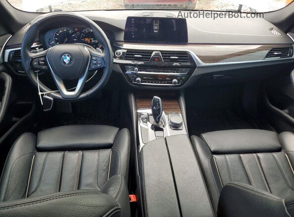 WBAJA5C34HG897909 2017 BMW 5 SERIES White წინა პანელის ხედი
