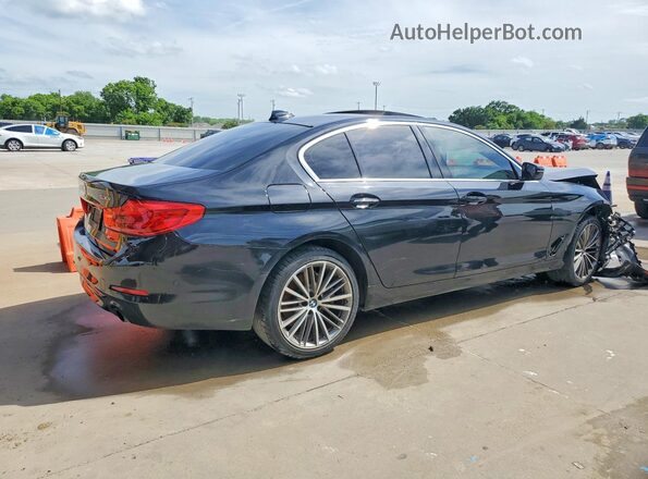 WBAJA5C37HG896883 2017 BMW 5 SERIES Black Tył prawy