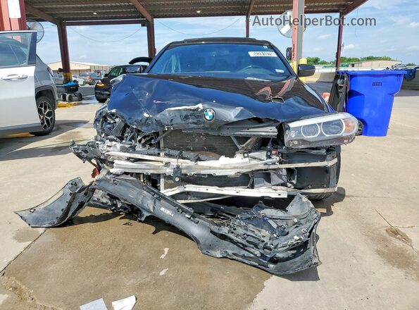 WBAJA5C37HG896883 2017 BMW 5 SERIES Black Widok z przodu
