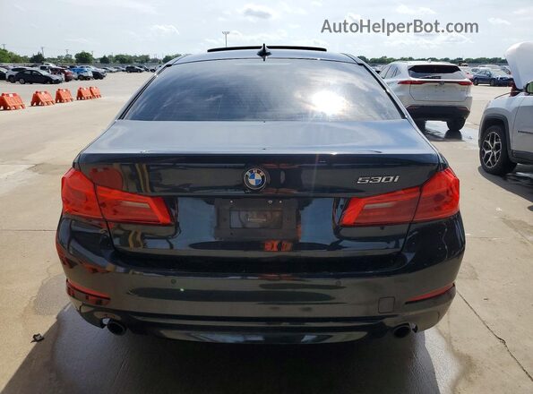 WBAJA5C37HG896883 2017 BMW 5 SERIES Black Widok z tyłu