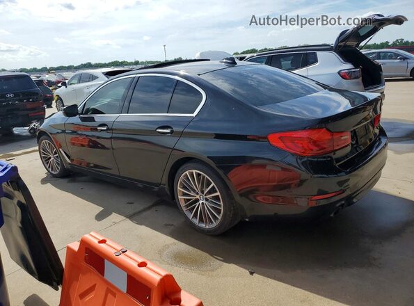 WBAJA5C37HG896883 2017 BMW 5 SERIES Black Tył lewy