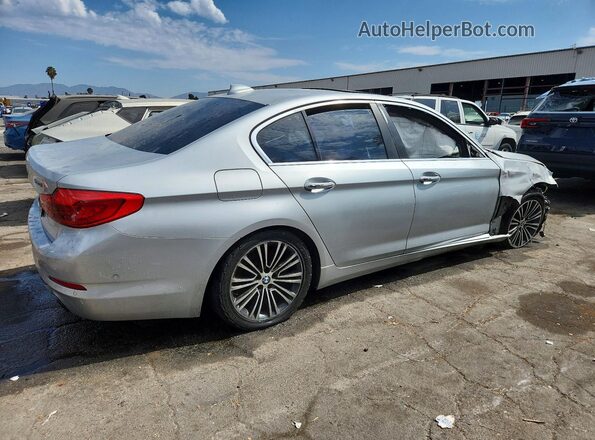 WBAJA5C3XHG896683 2017 BMW 5 SERIES Silver Rear right