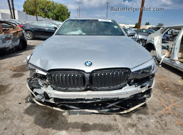 WBAJA5C3XHG896683 2017 BMW 5 SERIES Silver 360 interior view