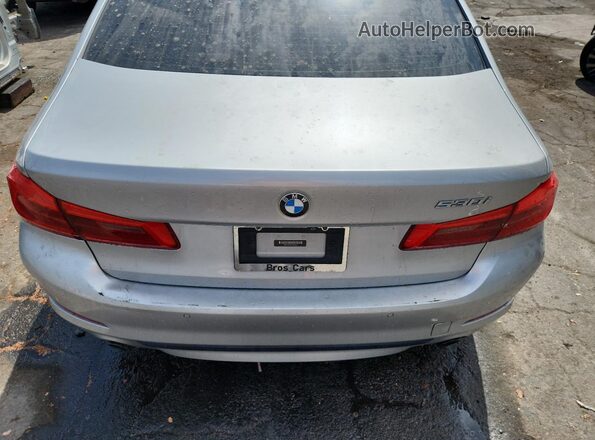 WBAJA5C3XHG896683 2017 BMW 5 SERIES Silver 