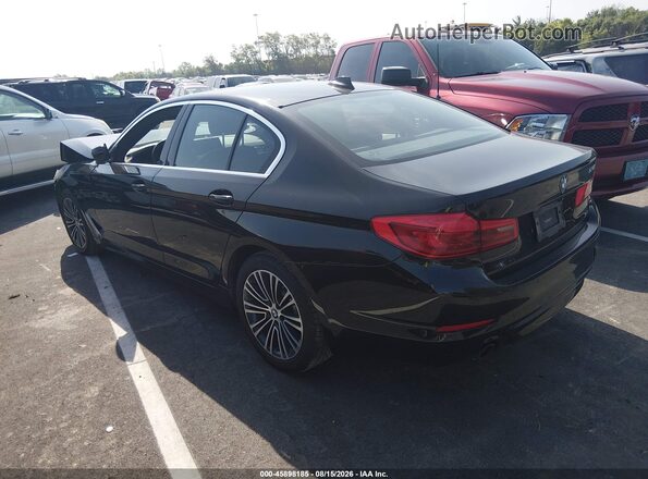 WBAJA5C52KBX86989 2019 BMW 5 SERIES Black Tył lewy