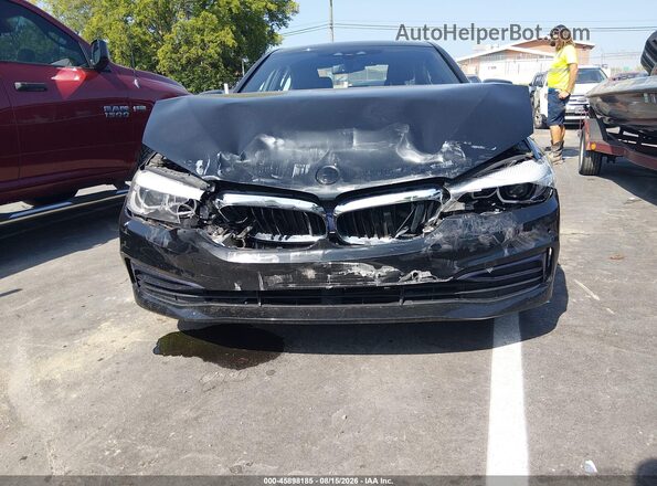 WBAJA5C52KBX86989 2019 BMW 5 SERIES Black Widok z przodu