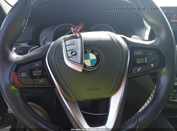 WBAJA5C52KBX86989 2019 BMW 5 SERIES Black Widok deski rozdzielczej