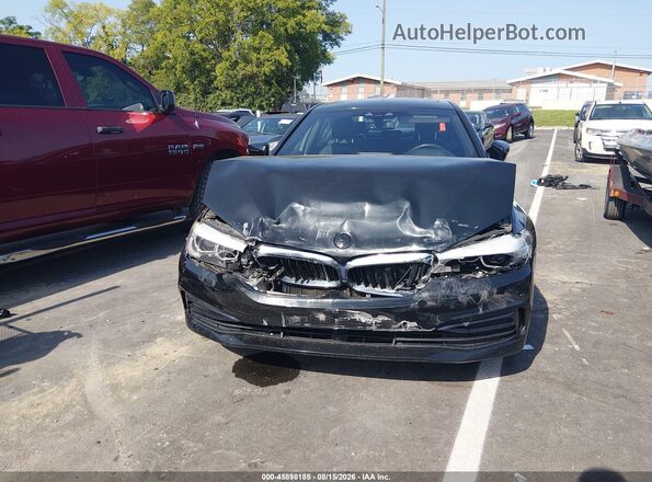 WBAJA5C52KBX86989 2019 BMW 5 SERIES Black Widok zestawu wskaźników