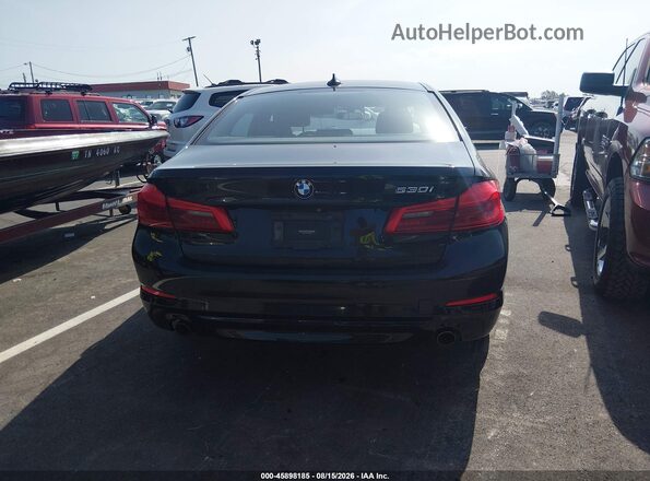 WBAJA5C52KBX86989 2019 BMW 5 SERIES Black 
